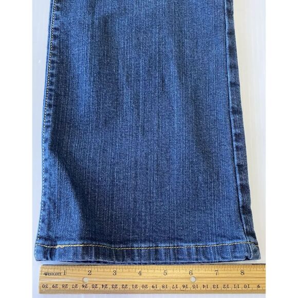 Levi's 550 Women's Jeans Size 10M (Fit 30x30.5) Mid Rise Straight Dark Wash VTG - Picture 9 of 10